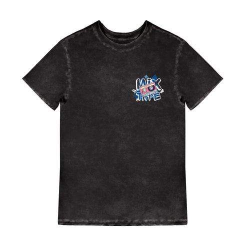 black acid washed